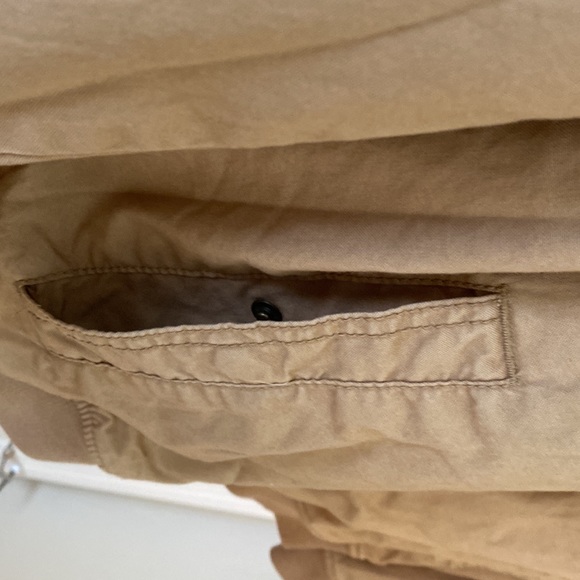 Tan Dress button up jacket - Picture 3 of 4